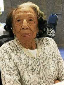 Elsie Mae Moody-Davis at age 110 years